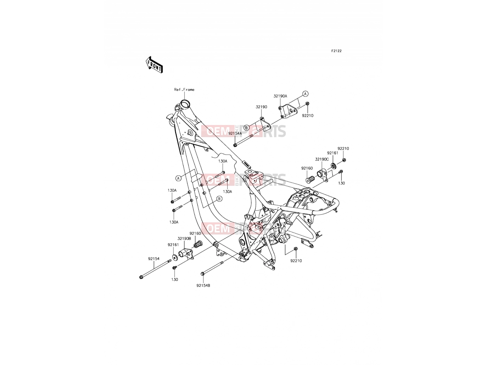KAWASAKI 2015 Engine Mount