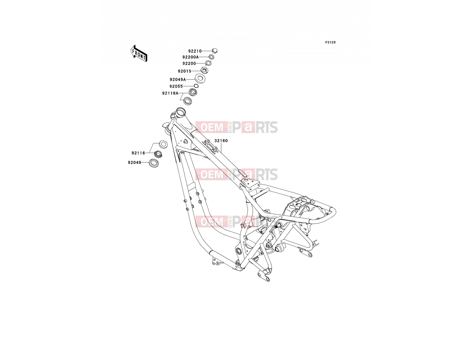 KAWASAKI 2001 Frame