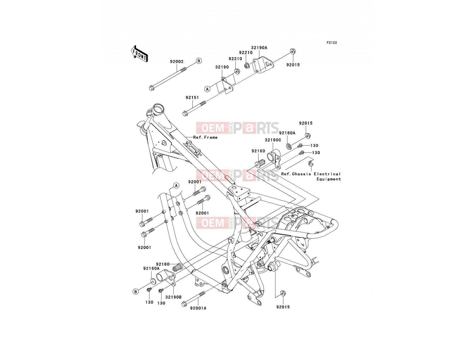 KAWASAKI 2006 Engine Mount