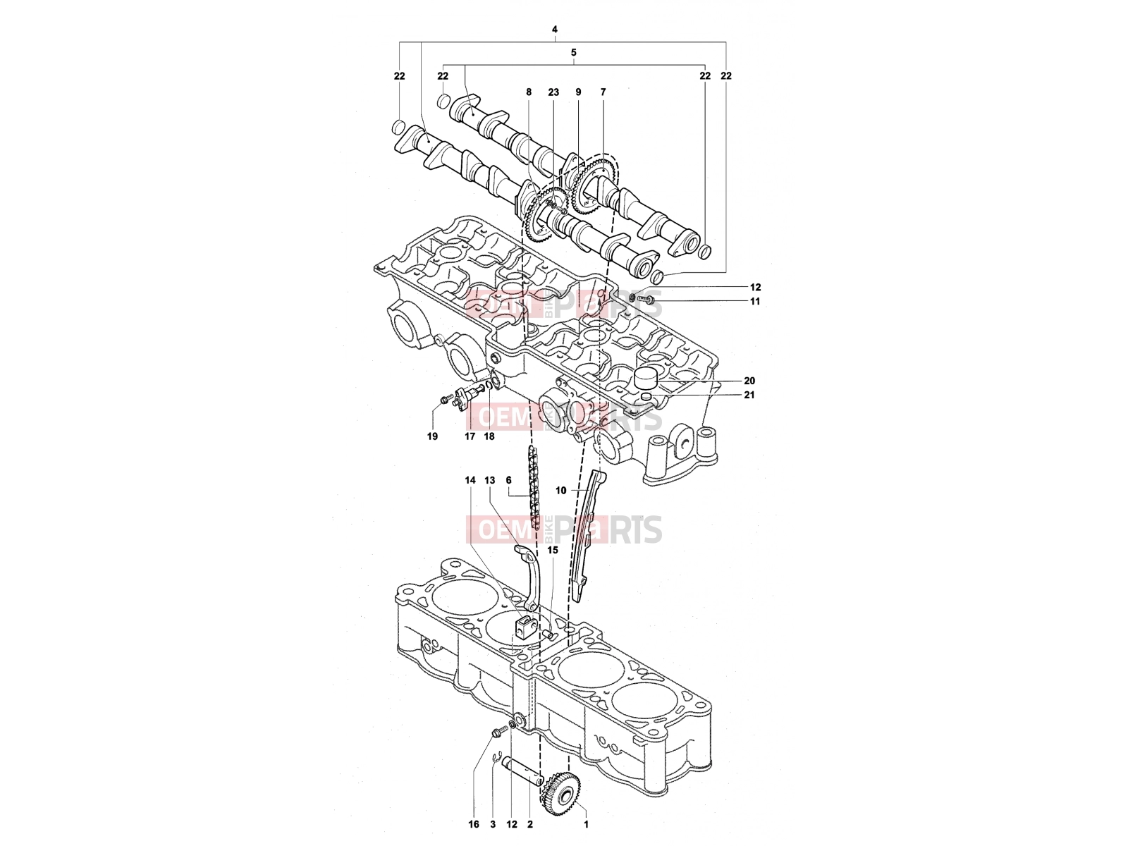 MV Agusta Brutale 989 Timing System