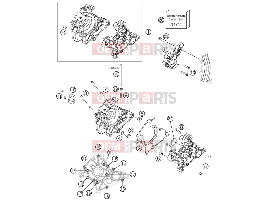 KTM 50 SX (6001L4) [EU] 2012 ENGINE CASE|Engine|30