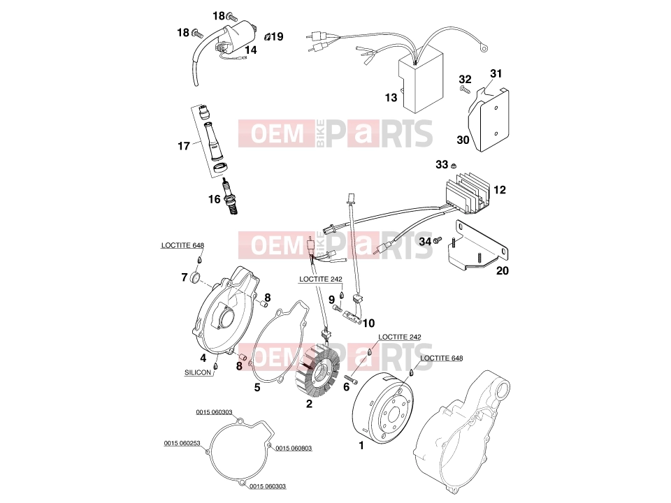 IGNITION SYSTEM|Engine|39 - KTM 400 LC4-E (937506) [US] 2000