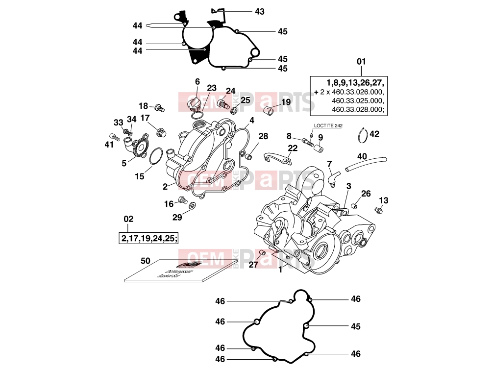 KTM 65 SX (600106) [EU] 2000 ENGINE CASE|Engine|30