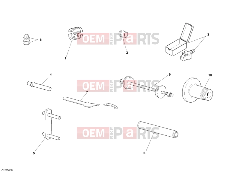 DUCATI 2006 Monster S2R 800 DARK WORKSHOP SERVICE TOOLS, FRAME » FRAME