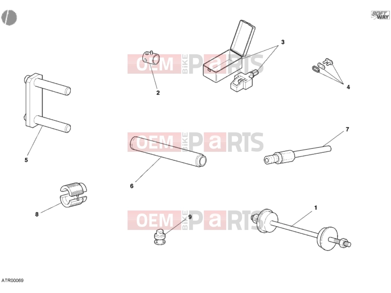 DUCATI 2006 Sporttouring ST3 WORKSHOP SERVICE TOOLS, FRAME » FRAME