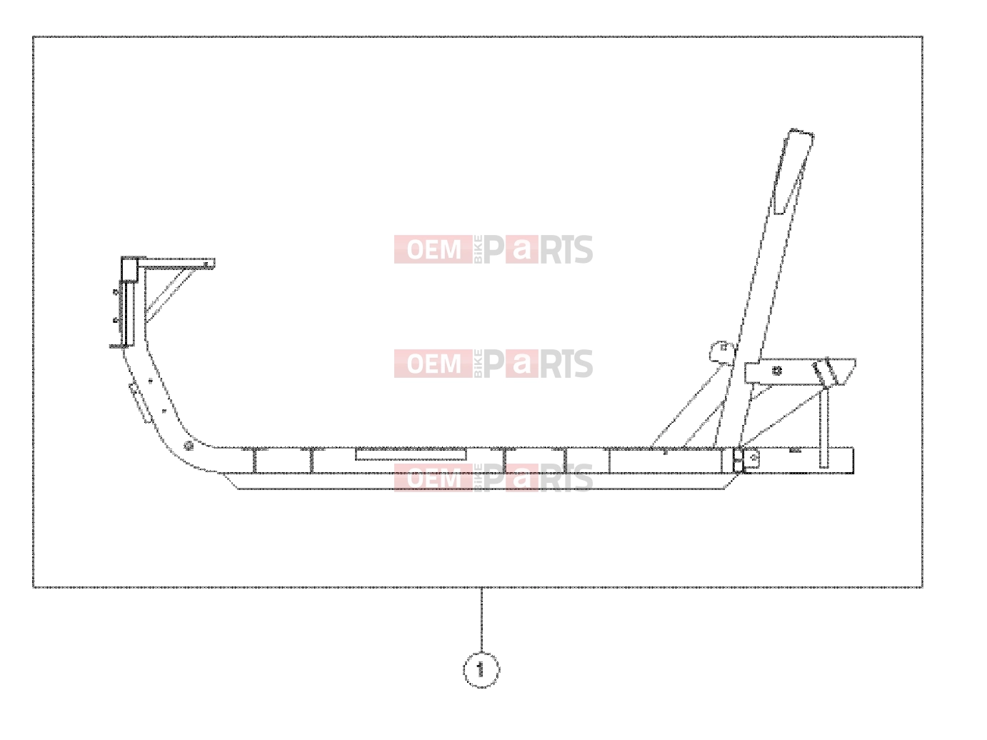 Polaris 2010 LEV GEM - E2/E4/E6/ES/EL/ELXD FRAME | FRAME, HARD DOOR - e4 (49GEMFRAME11E4HD)