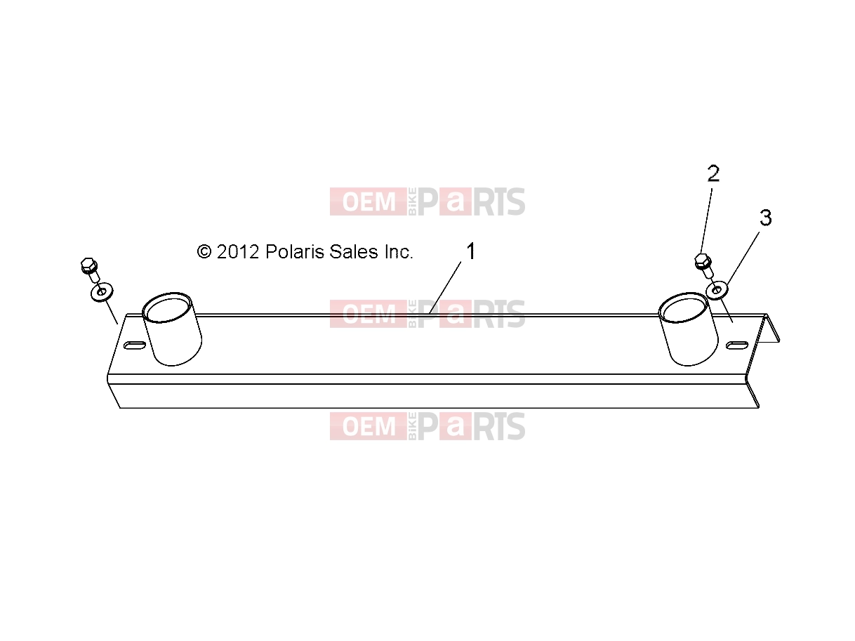 Polaris 2009 LEV GEM - E2/E4/E6/ES/EL/ELXD BODY | BODY, SUPPORT PACK - e6 (49GEMBODY11SUPPORT)