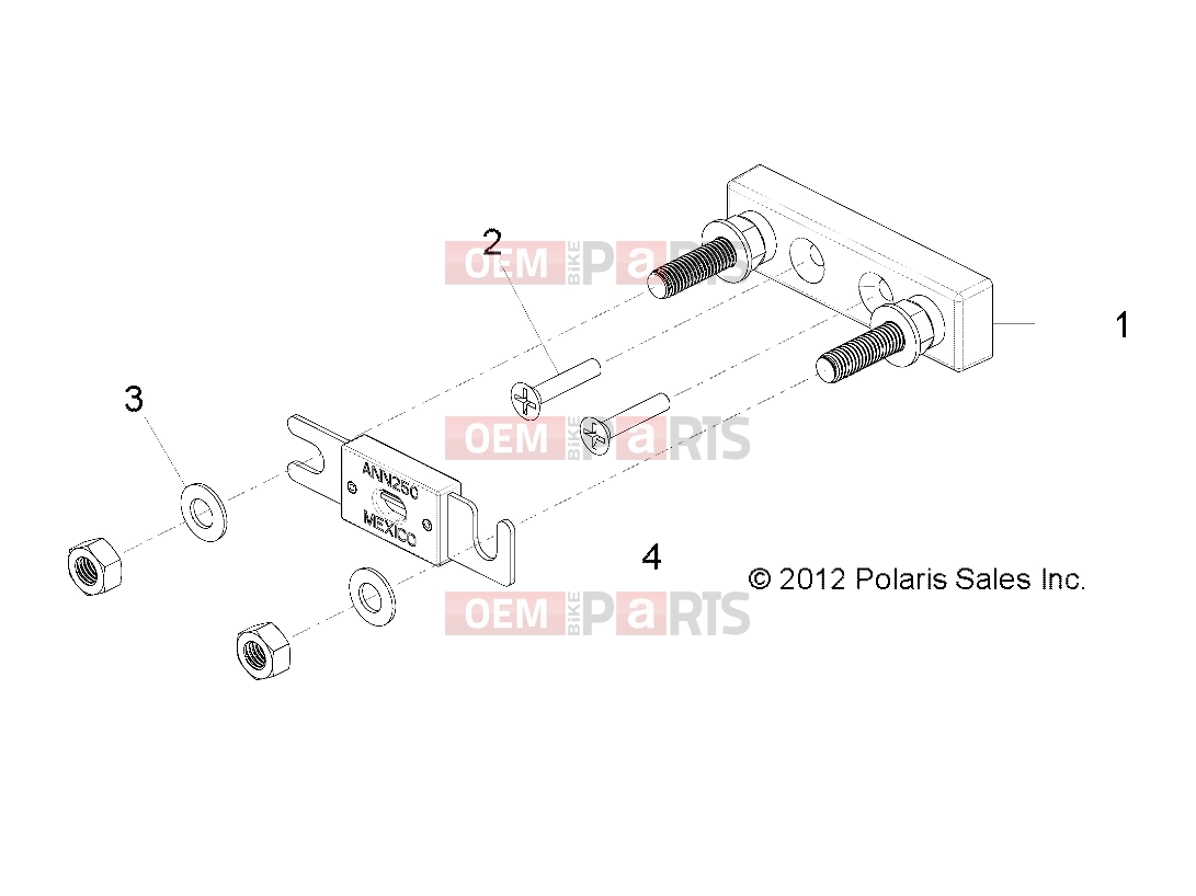 Polaris 2009 LEV GEM - E2/E4/E6/ES/EL/ELXD ELECTRICAL » ELECTRICAL, FUSE, BATTERY - e2/e4/e6/eS/eL/eLXD (49GEMELECTRICAL11FUSE)