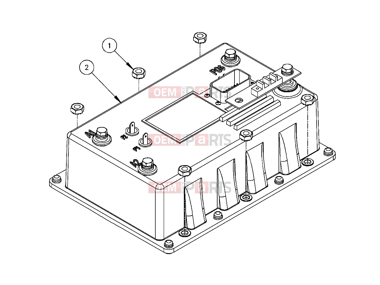 Polaris 2008 LEV GEM - E2/E4/E6/ES/EL/ELXD ELECTRICAL | ELECTRICAL, CONTROL MOTOR 5HP - e2/e4/e6/eS/eL/eLXD (49GEMELECTRICAL11MOTOR)