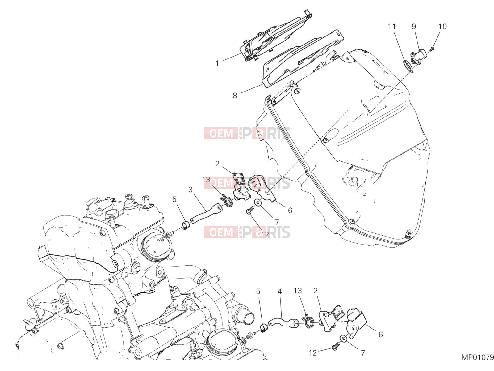 DUCATI 2019 Multistrada 1260 Enduro ENGINE CONTROL UNIT [MOD:MS1260E]
