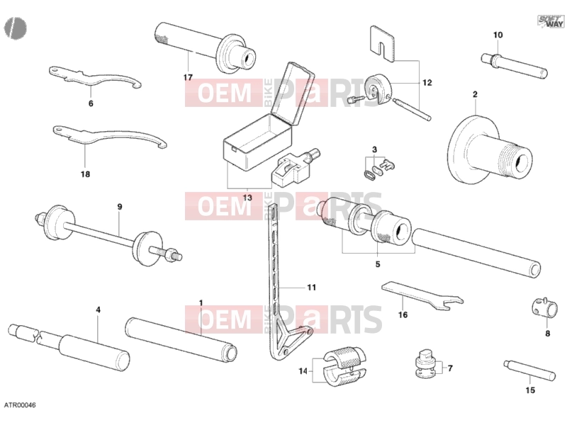 DUCATI 2004 998 Final Ed. WORKSHOP SERVICE TOOLS, FRAME » FRAME