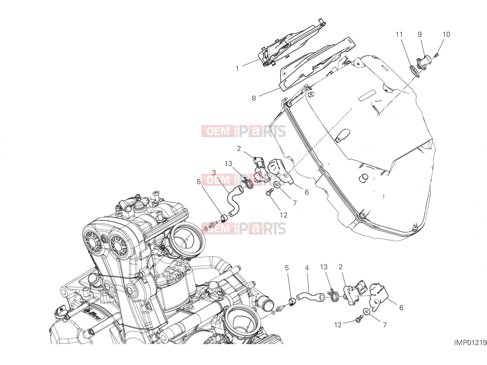 DUCATI 2021 Multistrada 950 S ENGINE CONTROL UNIT [MOD:MS950S]