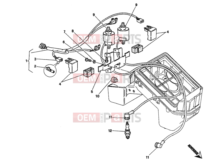 DUCATI 2003 Monster 400 IGNITION COIL » IGNITION SYSTEM