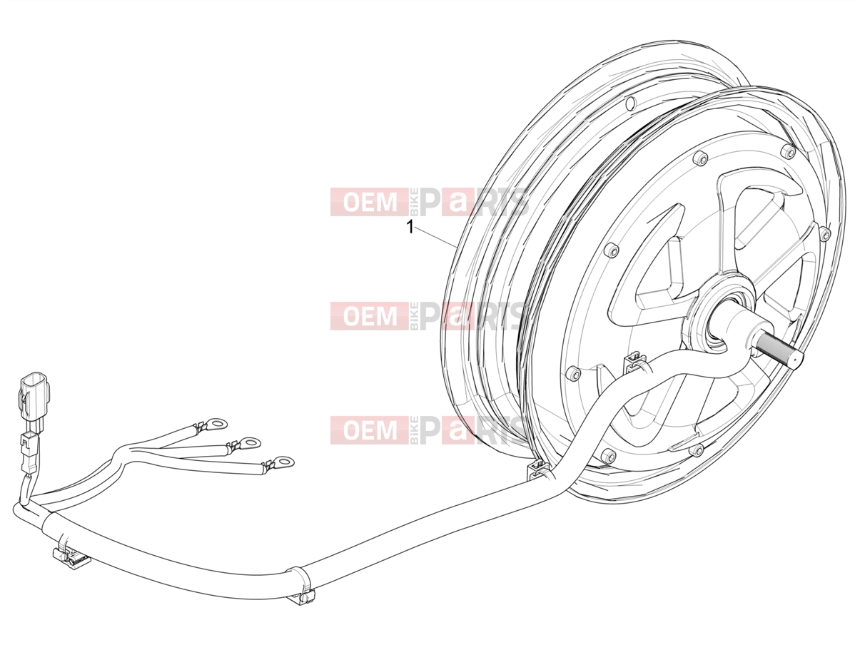 PIAGGIO Piaggio 1 Moped 25Km/h Engine » Engine assembly