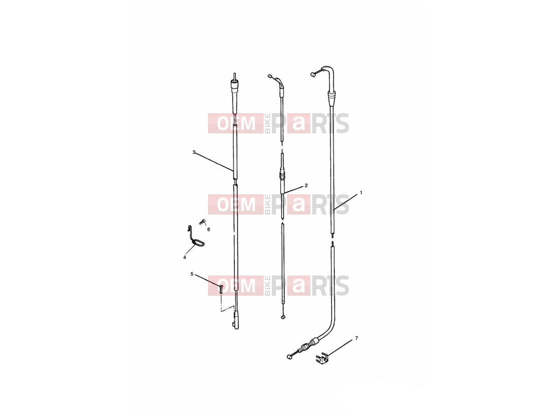 Triumph 2001 THUNDERBIRD SPORT Control Cables