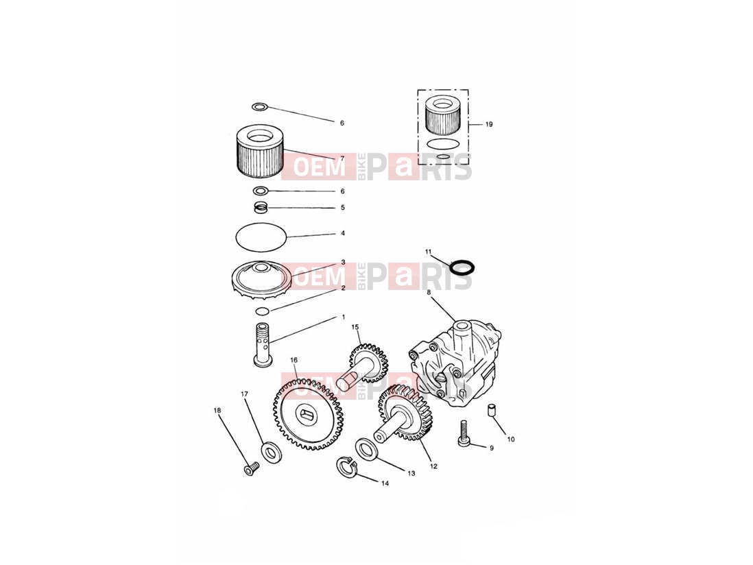 Triumph 2004 THUNDERBIRD SPORT Lubrication System