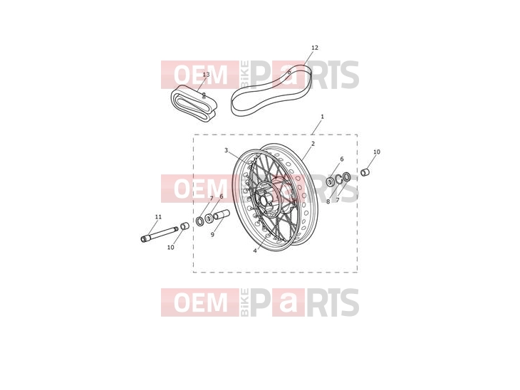 Triumph 2018 THRUXTON Front Wheel
