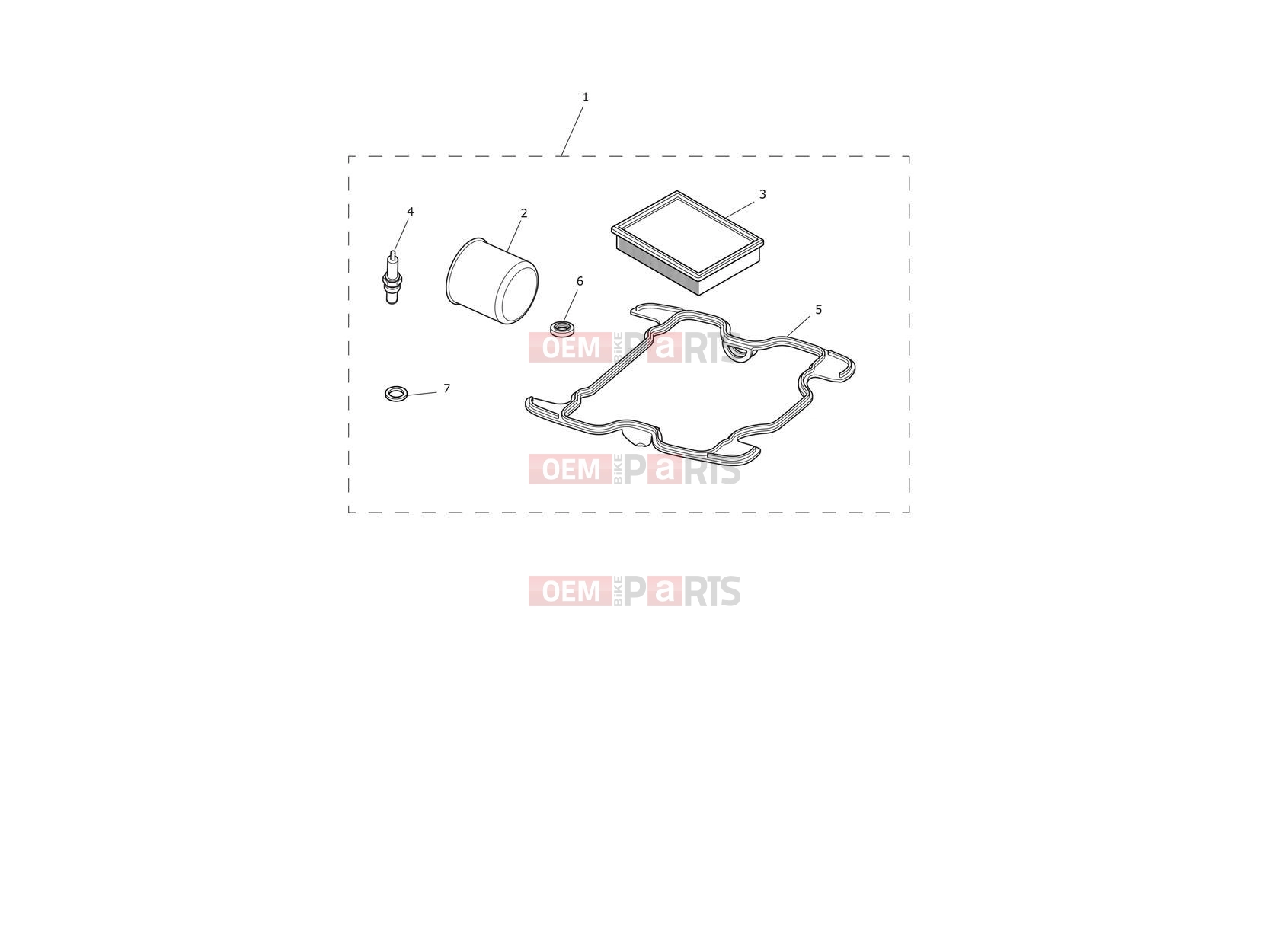 Triumph 2019 THRUXTON Engine Service Kit