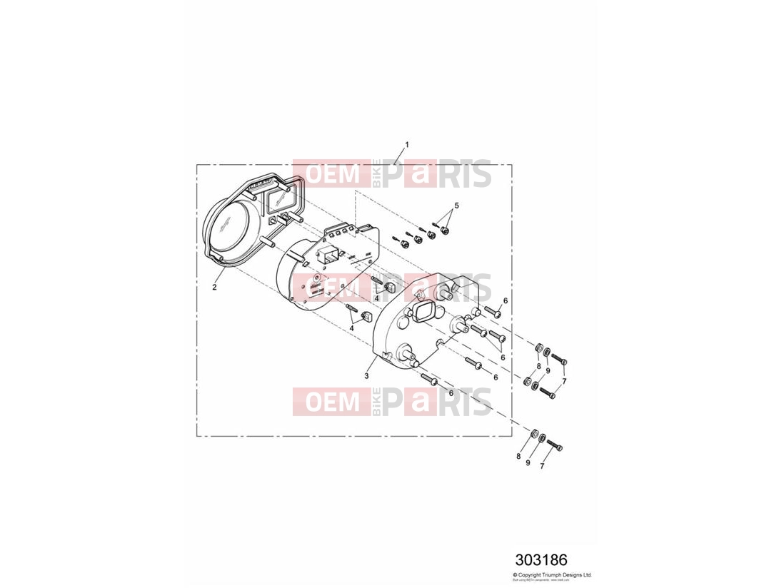 Triumph 2000 SPRINT RS > 139276 Instruments