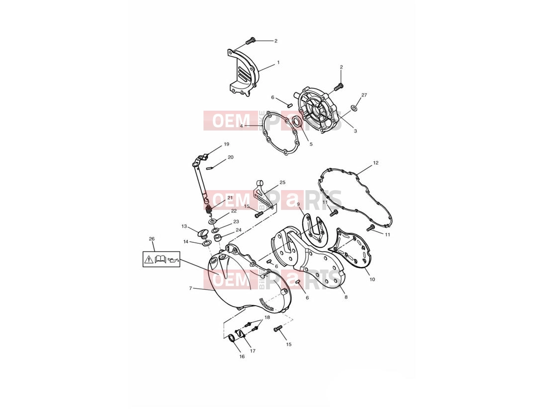 Triumph 2000 SPRINT RS > 139276 Engine Covers