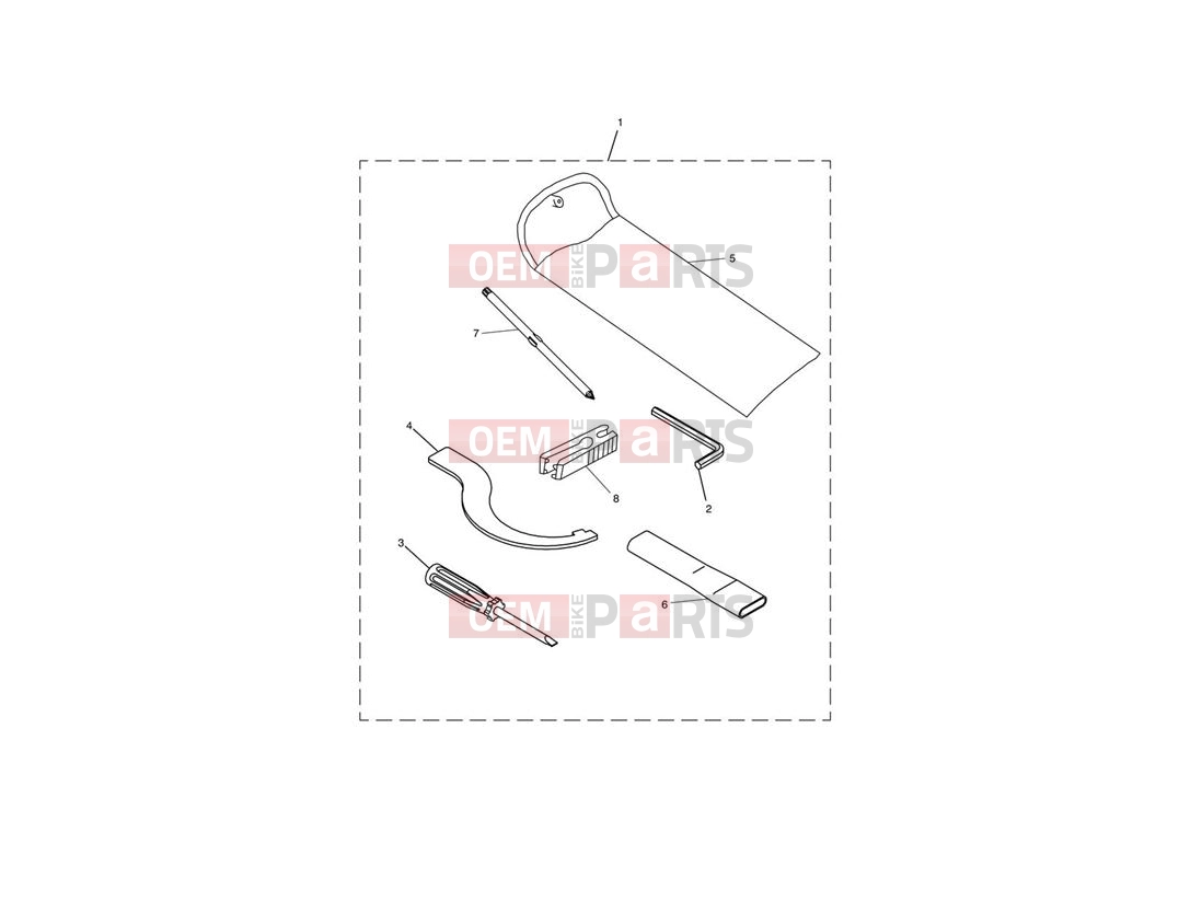 Triumph 2005 SPRINT ST 208167 > Tool Kit