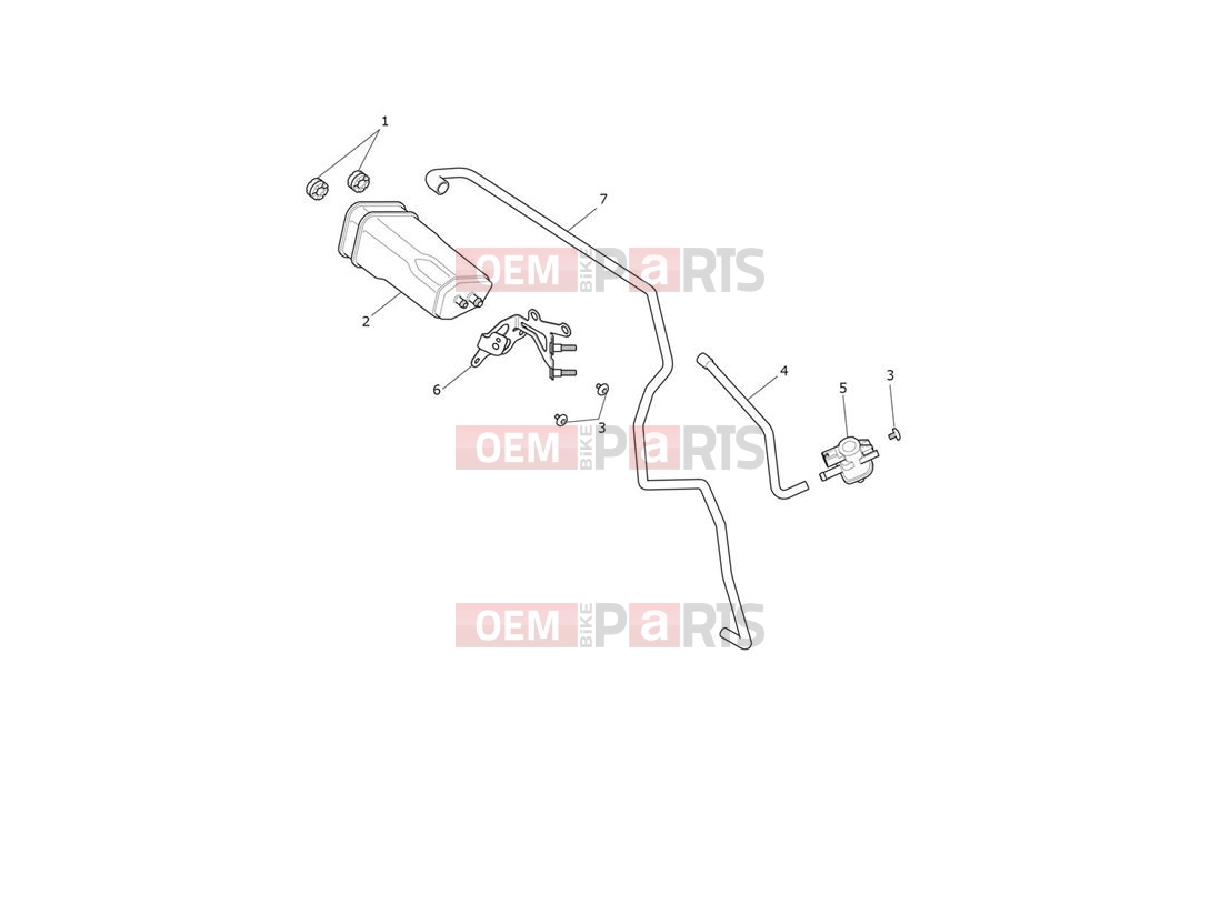 Triumph 2020 ROCKET 3 GT Evaporative System