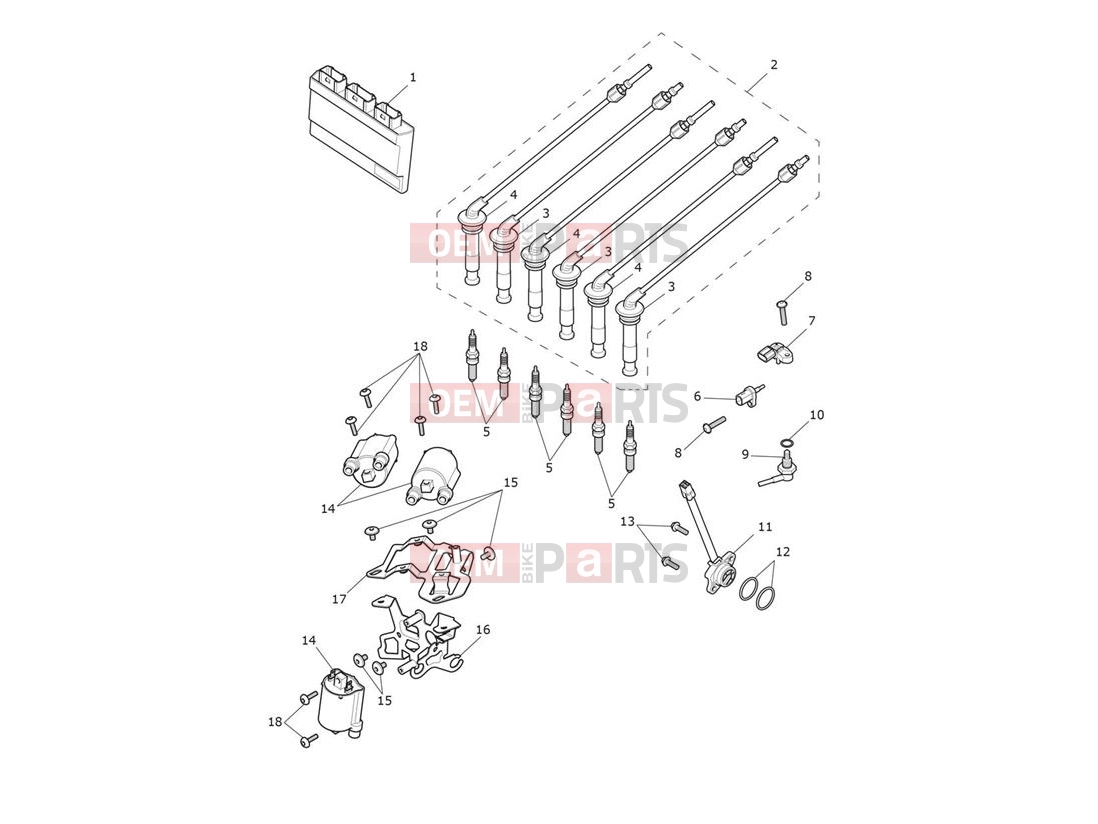 Triumph 2021 ROCKET 3 GT Engine Management System