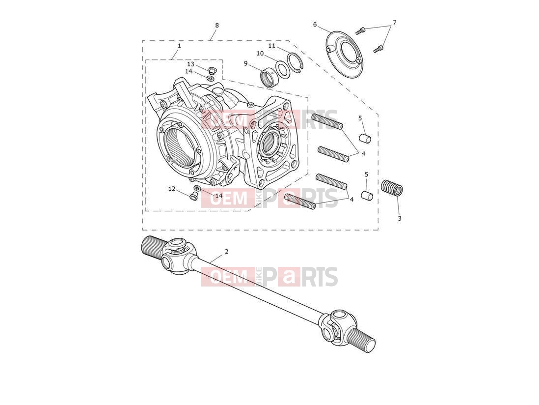 Triumph 2020 ROCKET 3 R Final Drive Unit