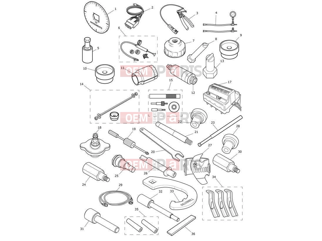 Triumph 2020 ROCKET 3 R Service Tools