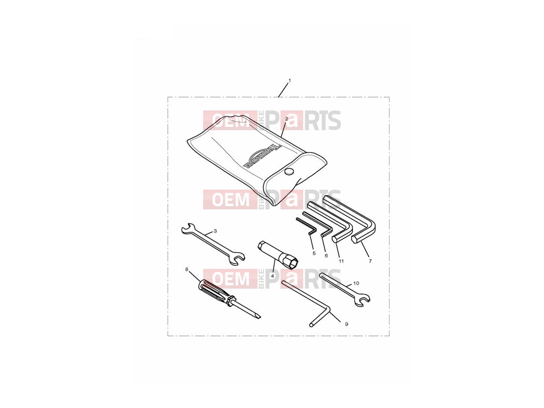 Triumph 2011 ROCKET III TOURING Toolkit