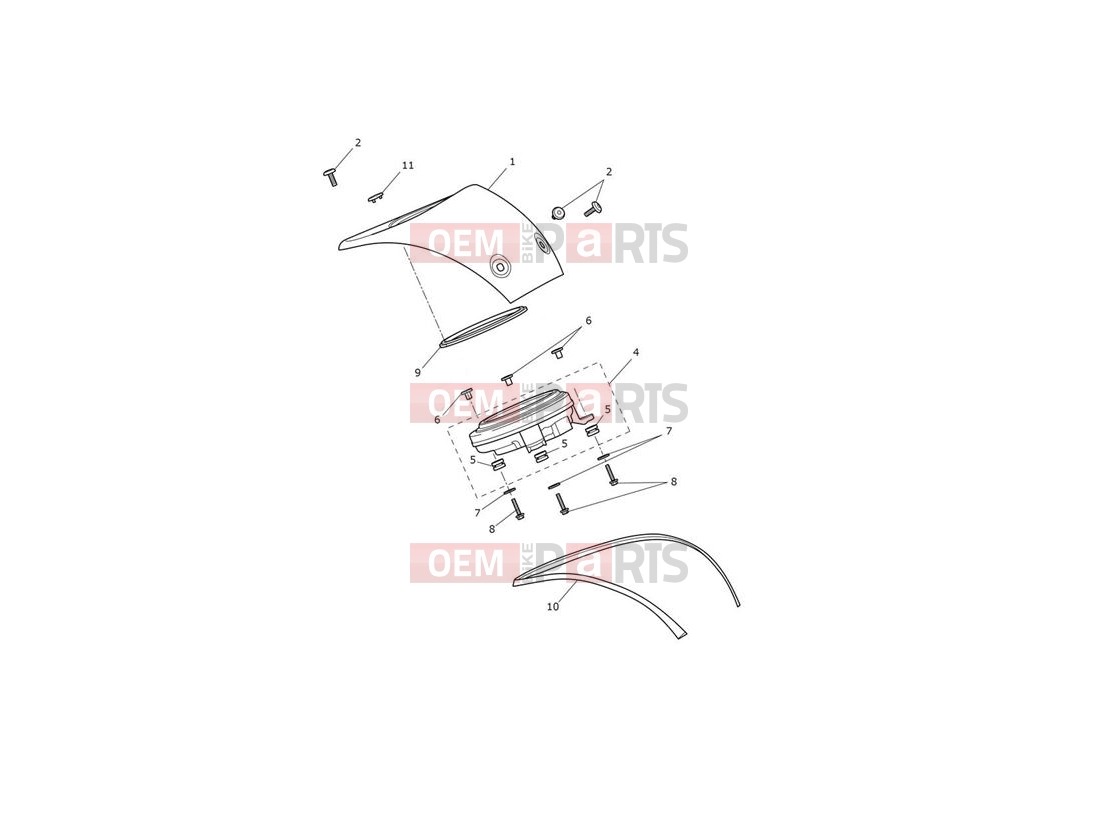Triumph 2015 THUNDERBIRD COMMANDER Instruments