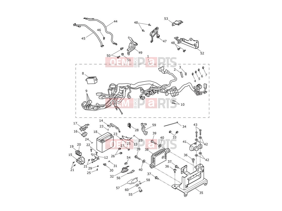 Triumph 2015 THUNDERBIRD COMMANDER Electrical Equipment