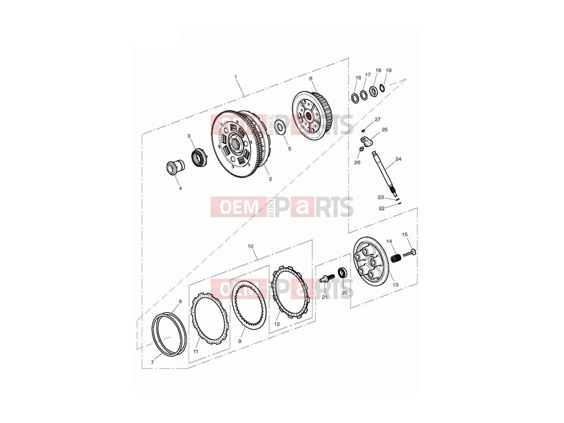 Triumph 2015 THUNDERBIRD LT Clutch