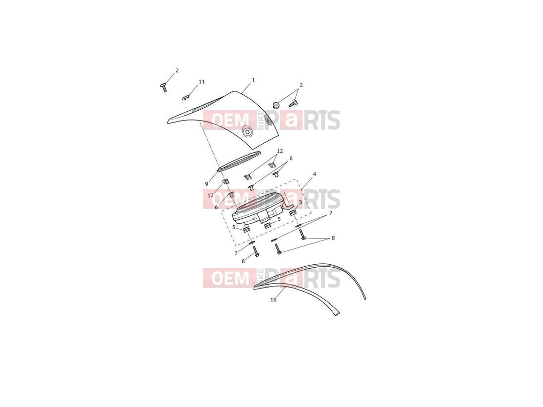 Triumph 2015 THUNDERBIRD LT Instruments