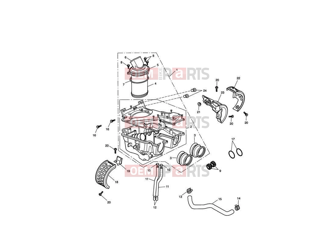 Triumph 2007 SPEEDMASTER EFI Airbox