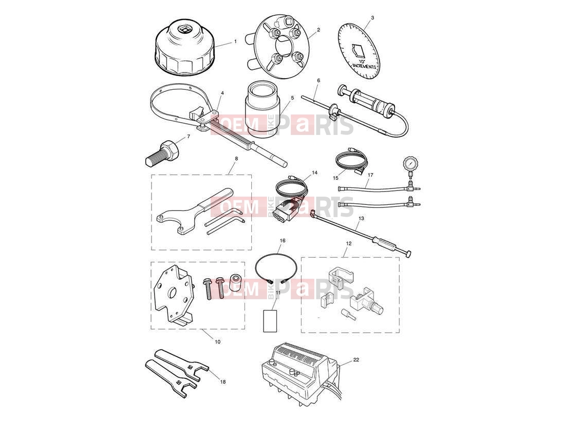 Triumph 2007 SPEEDMASTER EFI Service Tools