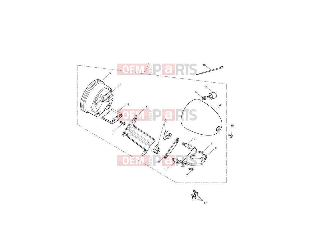 Triumph 2010 SPEEDMASTER EFI Instruments 439976