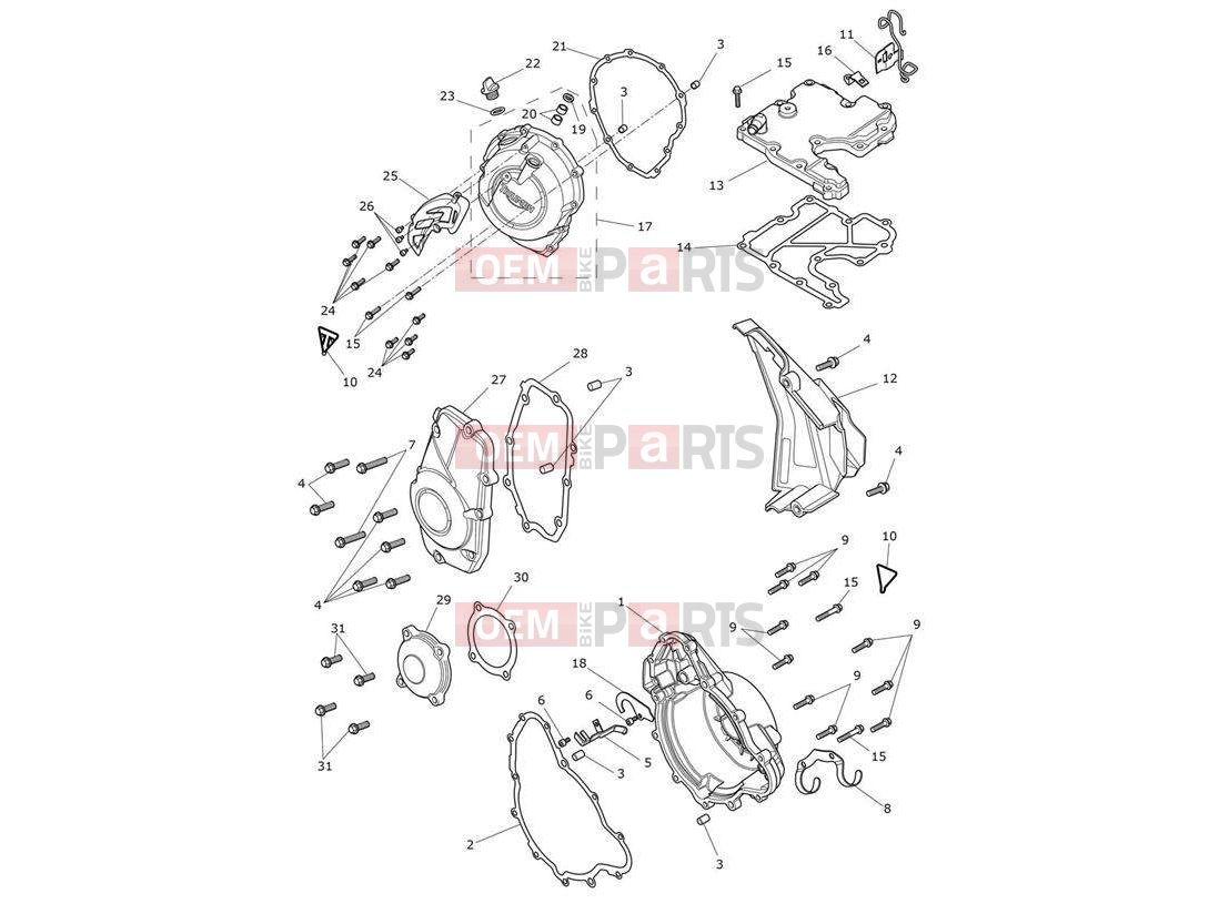 Triumph 2020 TIGER 900 Engine Covers