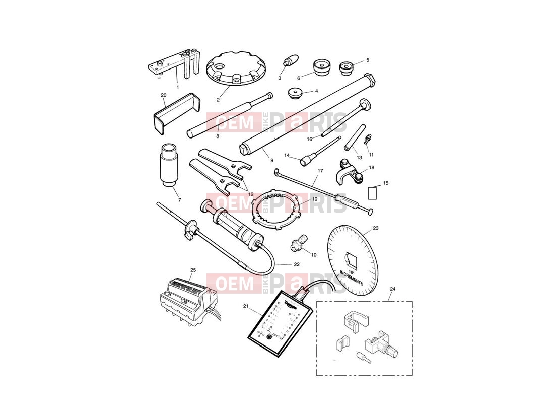 Triumph 1997 TROPHY 29156 > Service Tools