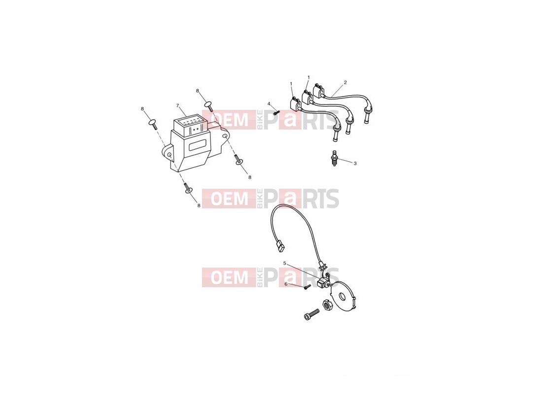 Triumph 2000 LEGEND TT Ignition System 111990 »