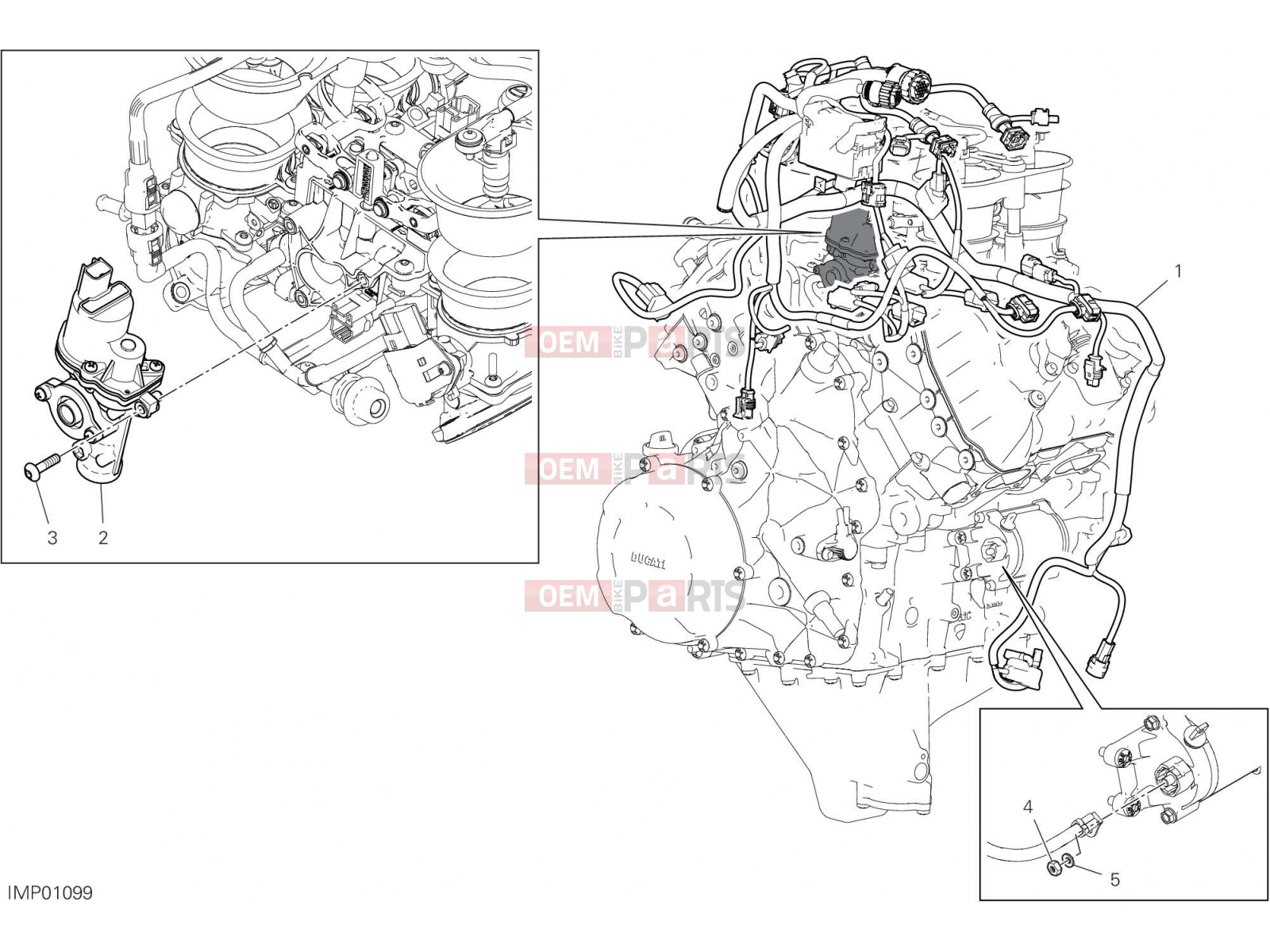 DUCATI 2022 Panigale V4 ENGINE ELECTRIC SYSTEM