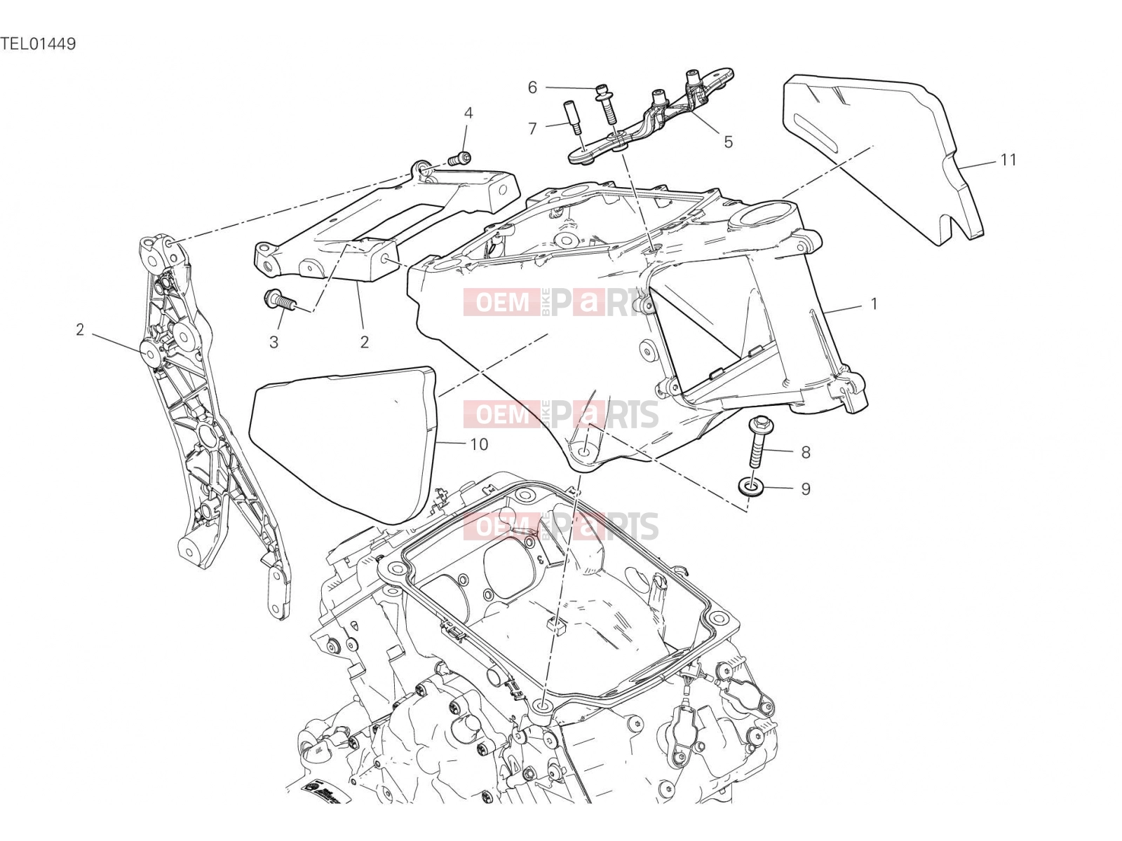 DUCATI 2023 Multistrada V4 FRAME