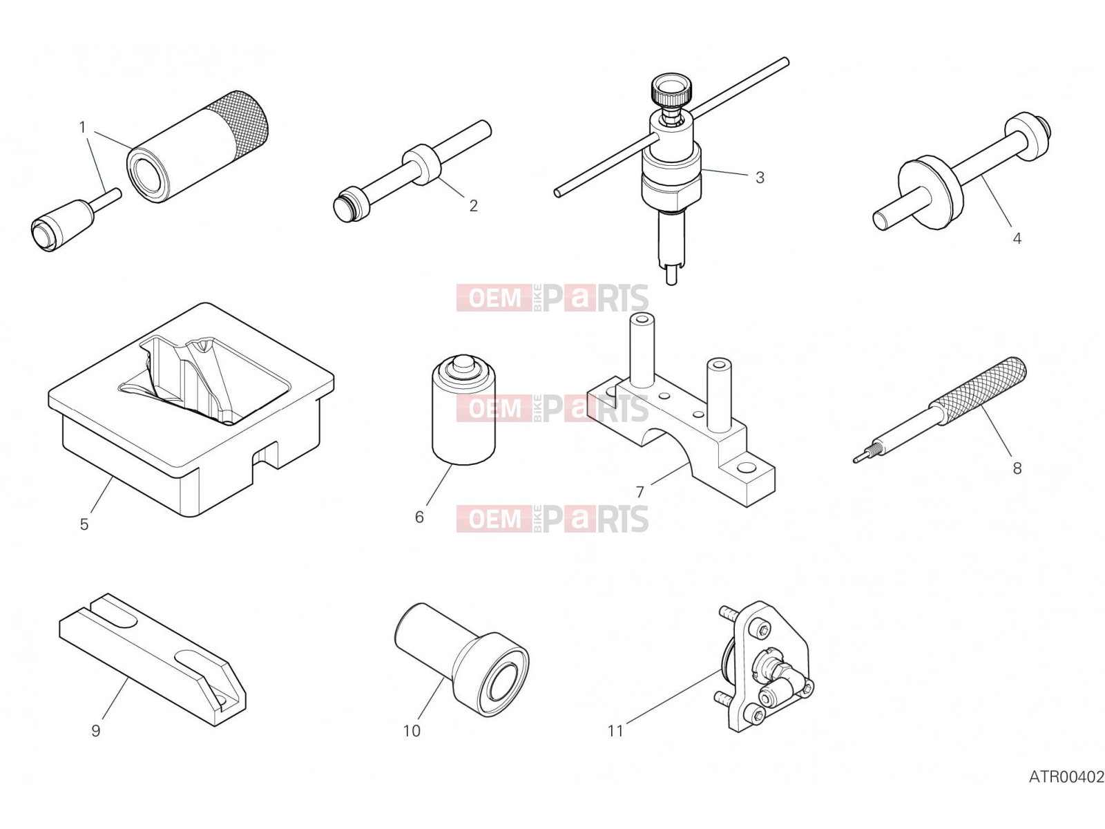 DUCATI 2021 Panigale V4 WORKSHOP SERVICE TOOLS (ENGINE) [MOD:PANV4]