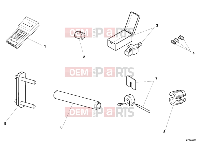 DUCATI 2002 Supersport 750 S WORKSHOP SERVICE TOOLS, FRAME » FRAME