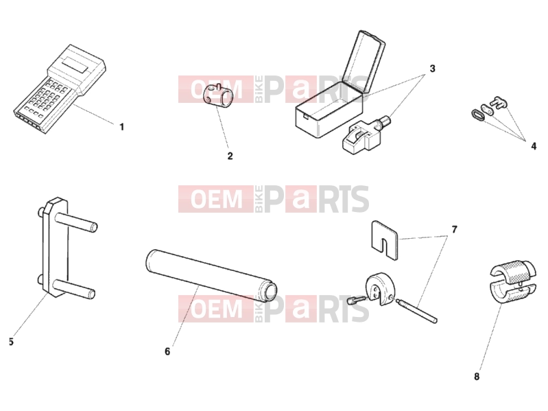 DUCATI 2002 Monster 900 WORKSHOP SERVICE TOOLS, FRAME » FRAME