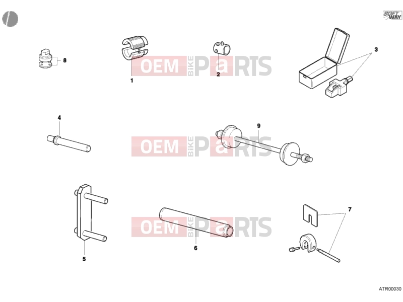 DUCATI 2002 Monster S4 Fogarty WORKSHOP SERVICE TOOLS, FRAME » FRAME