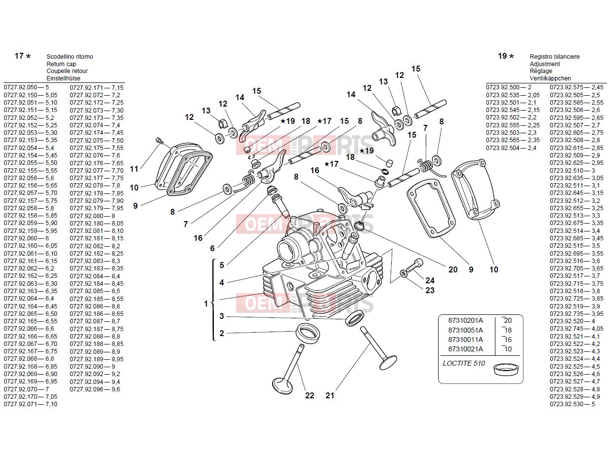 DUCATI 2000 Monster 900 VERTICAL HEAD