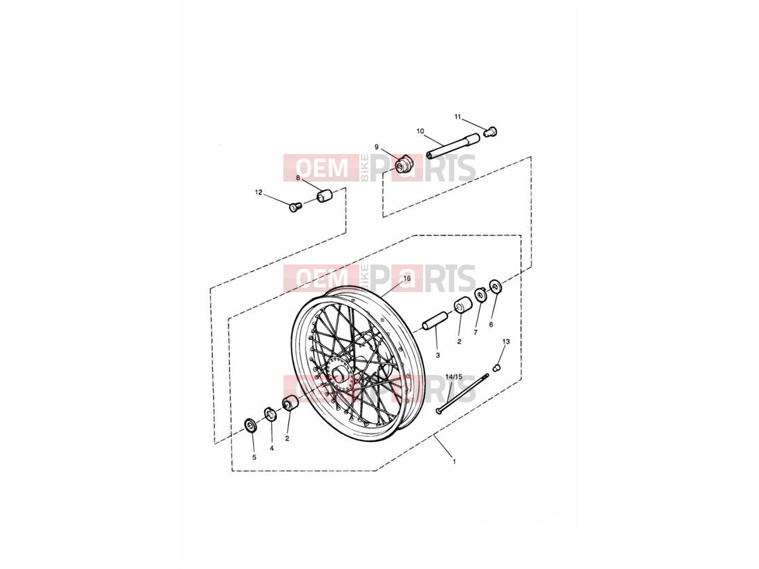 Triumph 1995 THUNDERBIRD Front Wheel