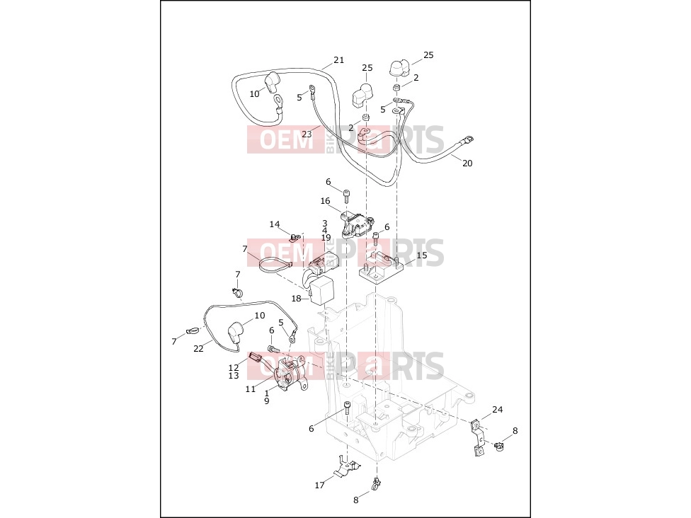 Harley-Davidson 2020 CVO/CUSTOM CVO TRI GLIDE  - FLHTCUTGSE REVERSE CONTROL MODULE