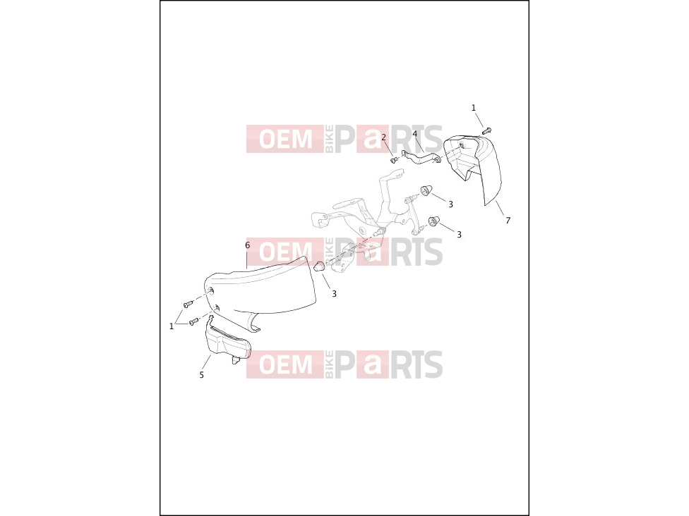 Harley-Davidson 2020 SOFTAIL SOFTAIL STANDARD  - FXST SIDE COVERS